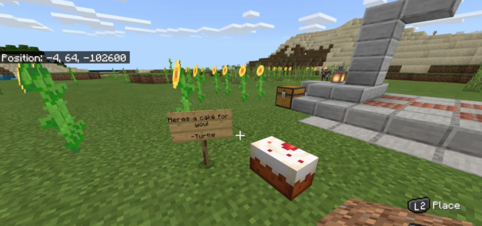 Minecraft screenshot