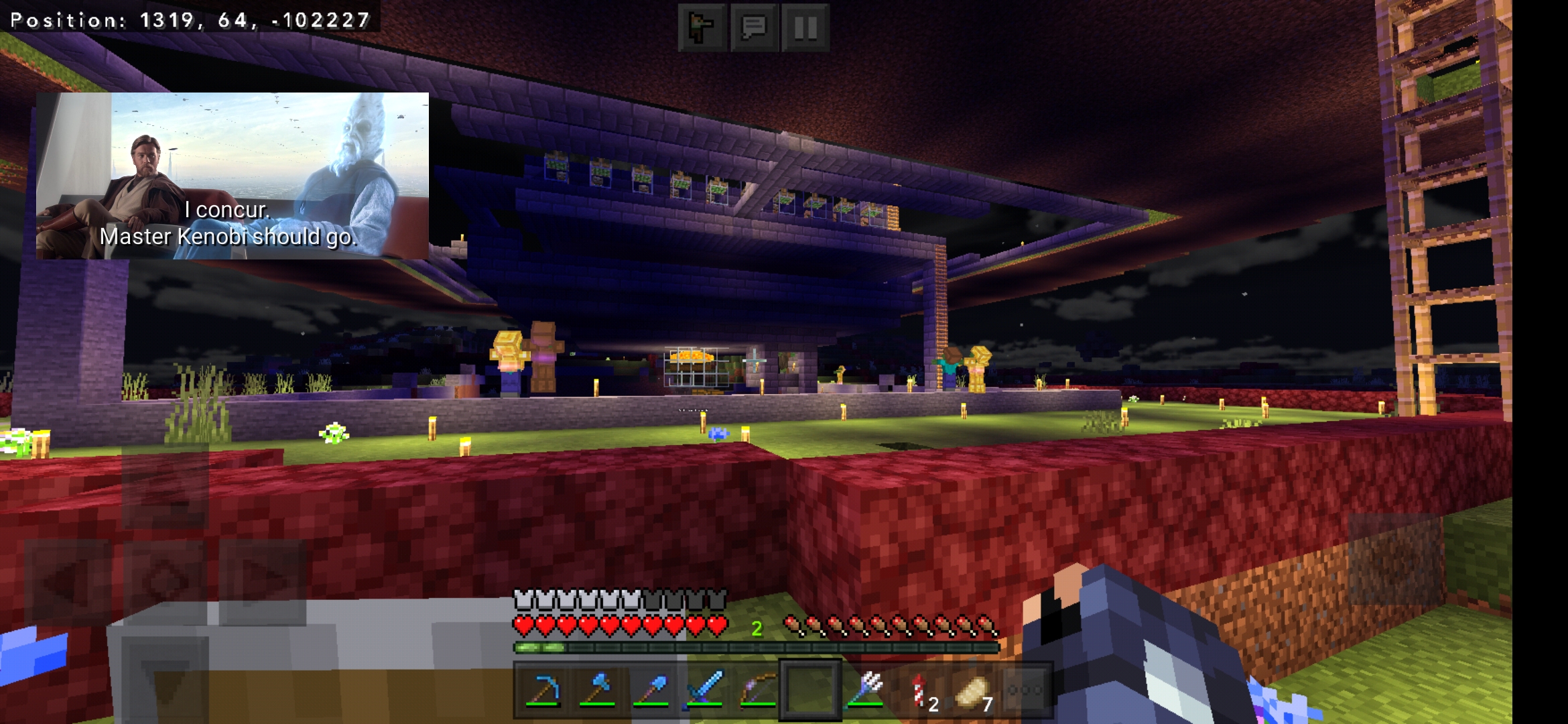 Minecraft screenshot