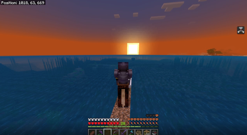 Minecraft screenshot