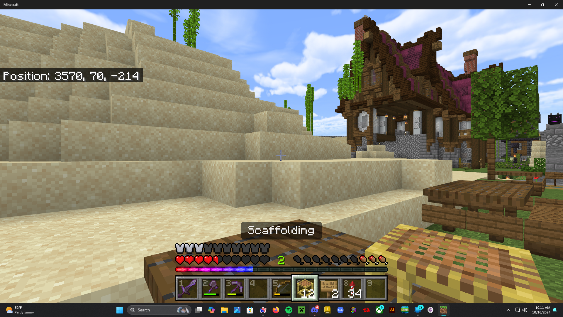 Minecraft screenshot