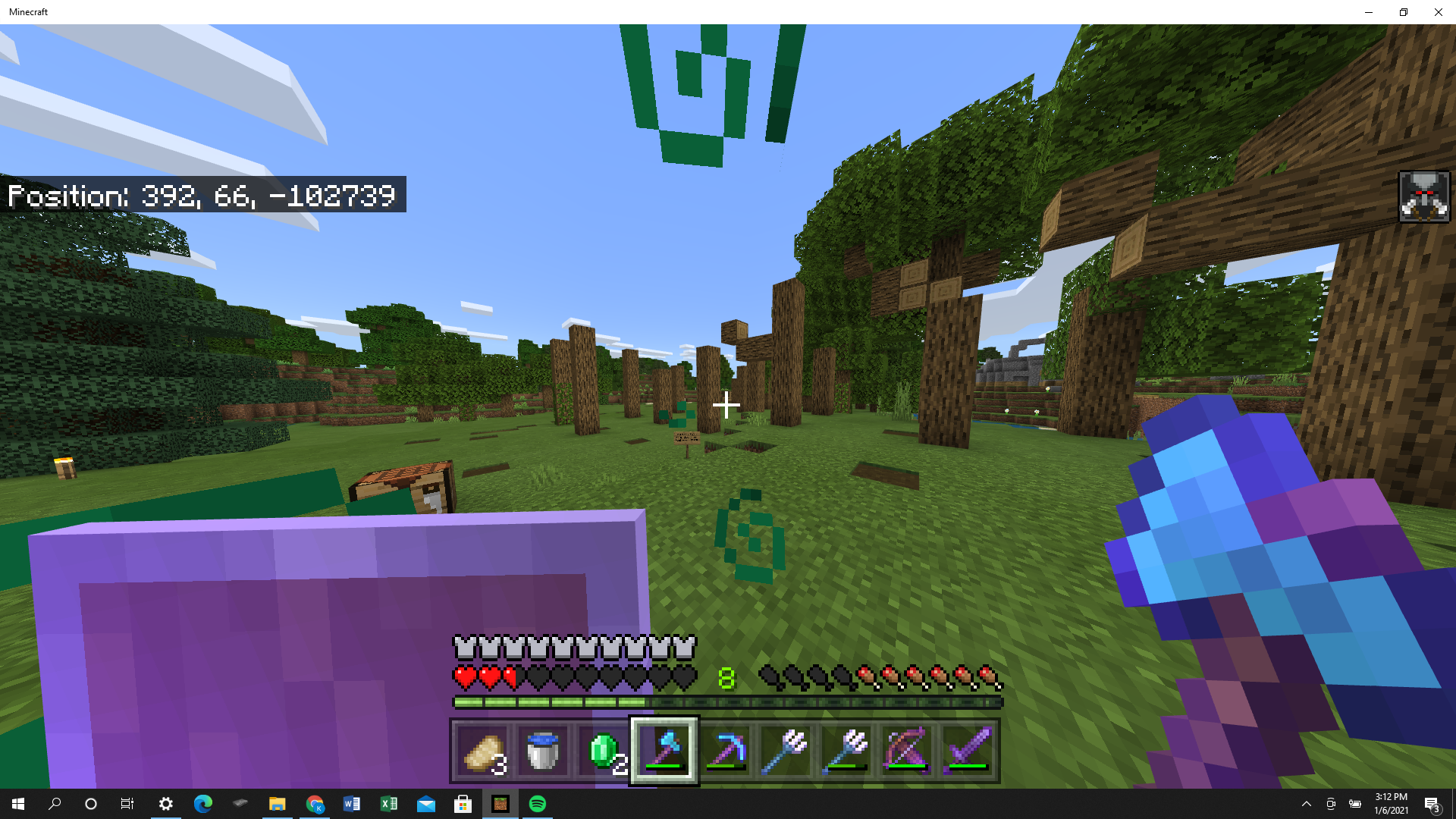 Minecraft screenshot