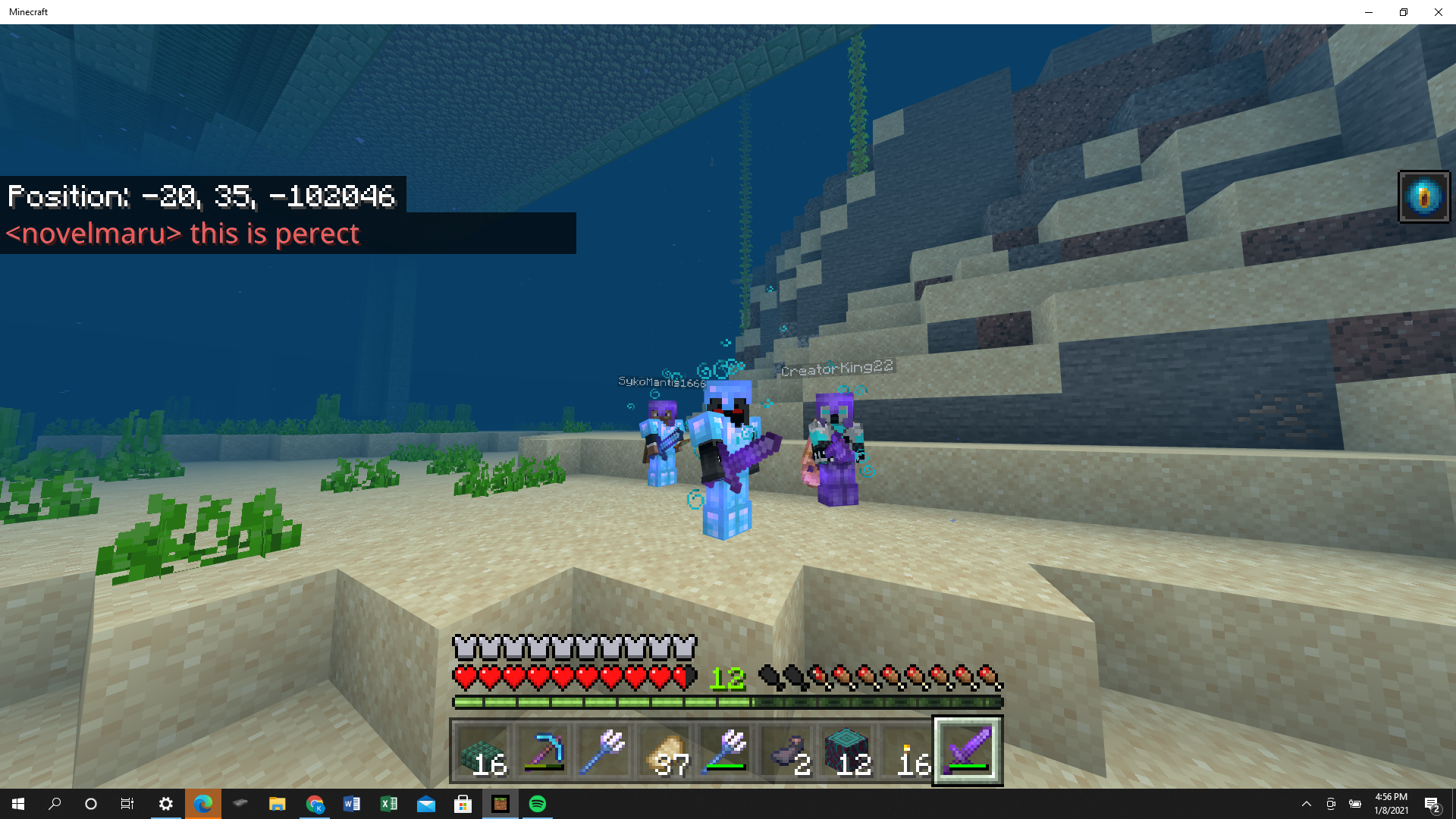 Minecraft screenshot