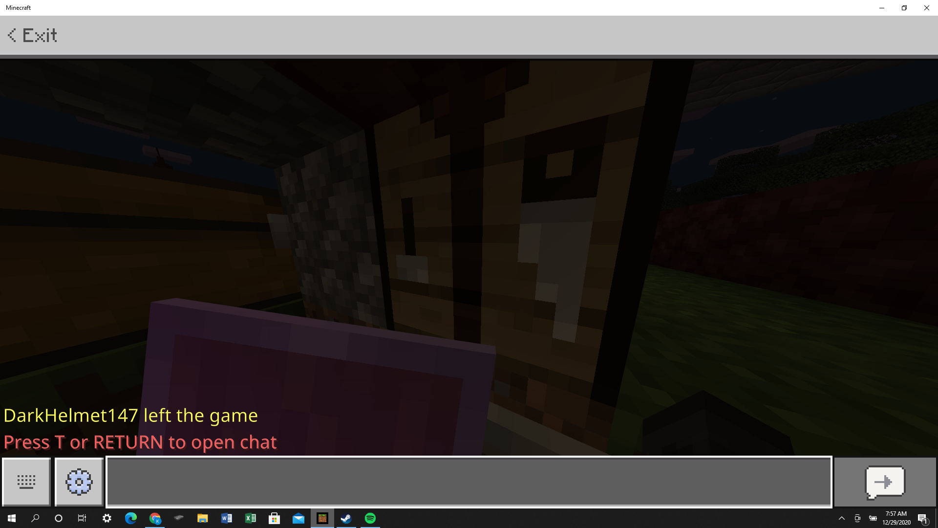 Minecraft screenshot