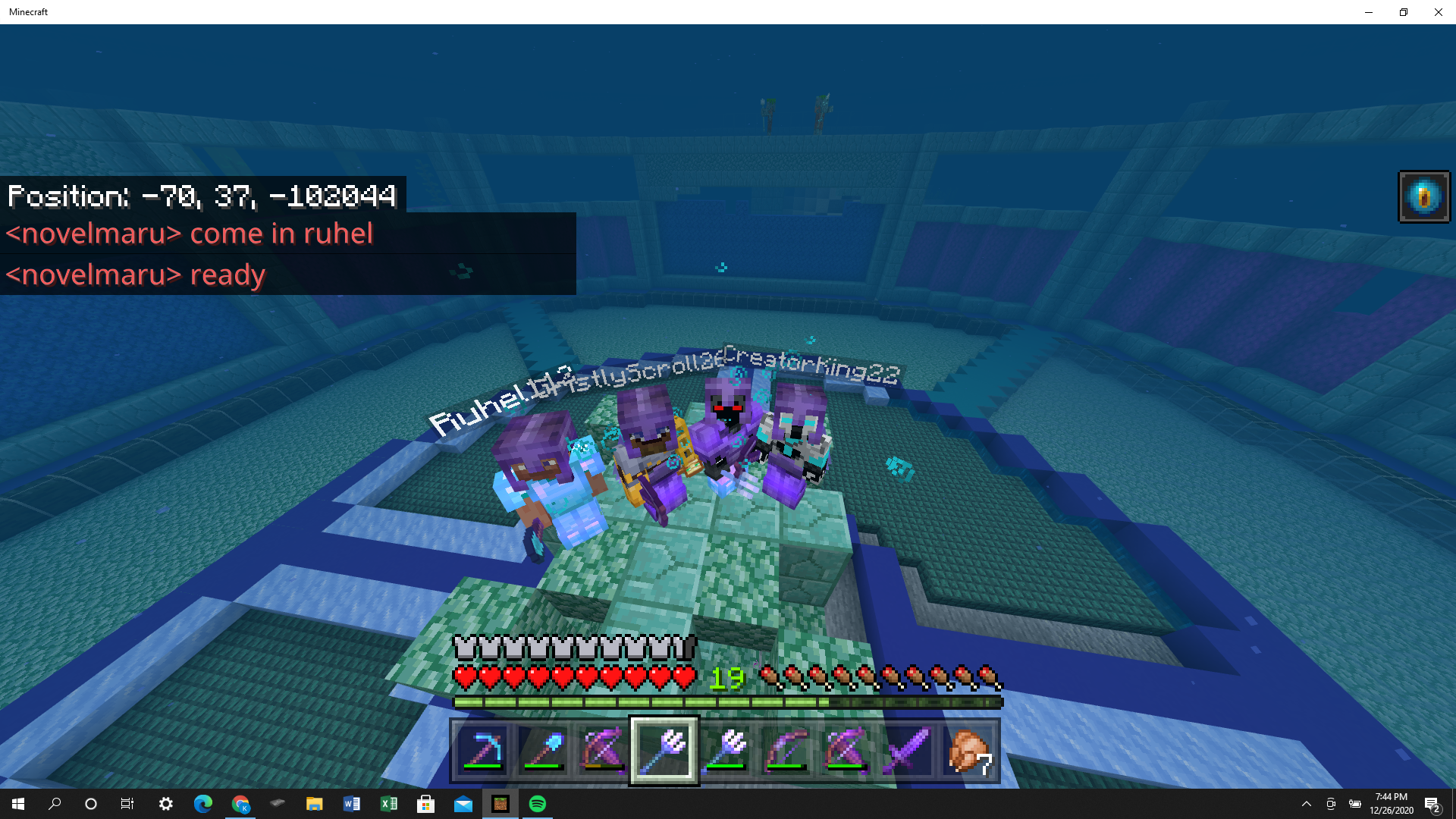 Minecraft screenshot