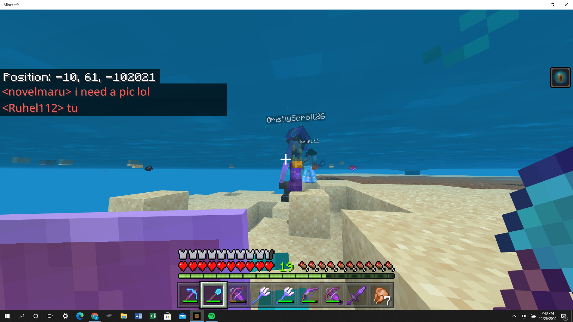 Minecraft screenshot