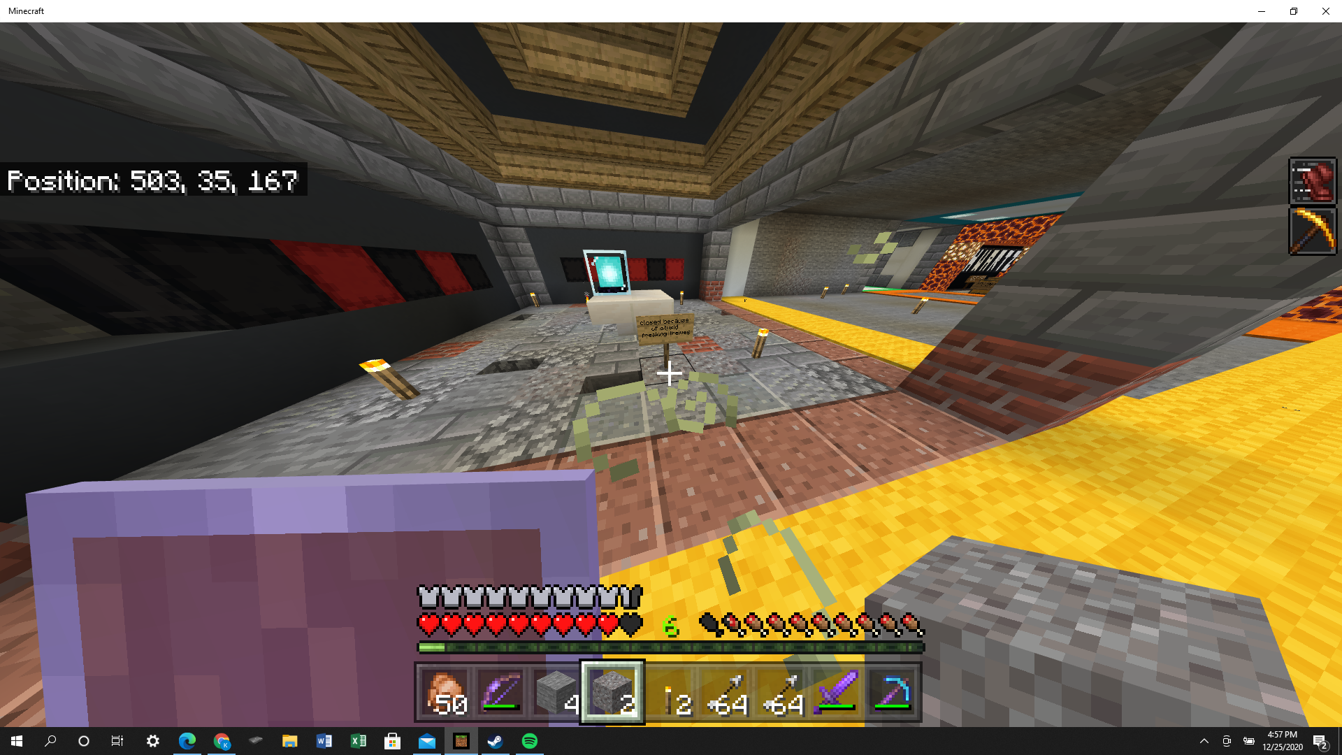 Minecraft screenshot