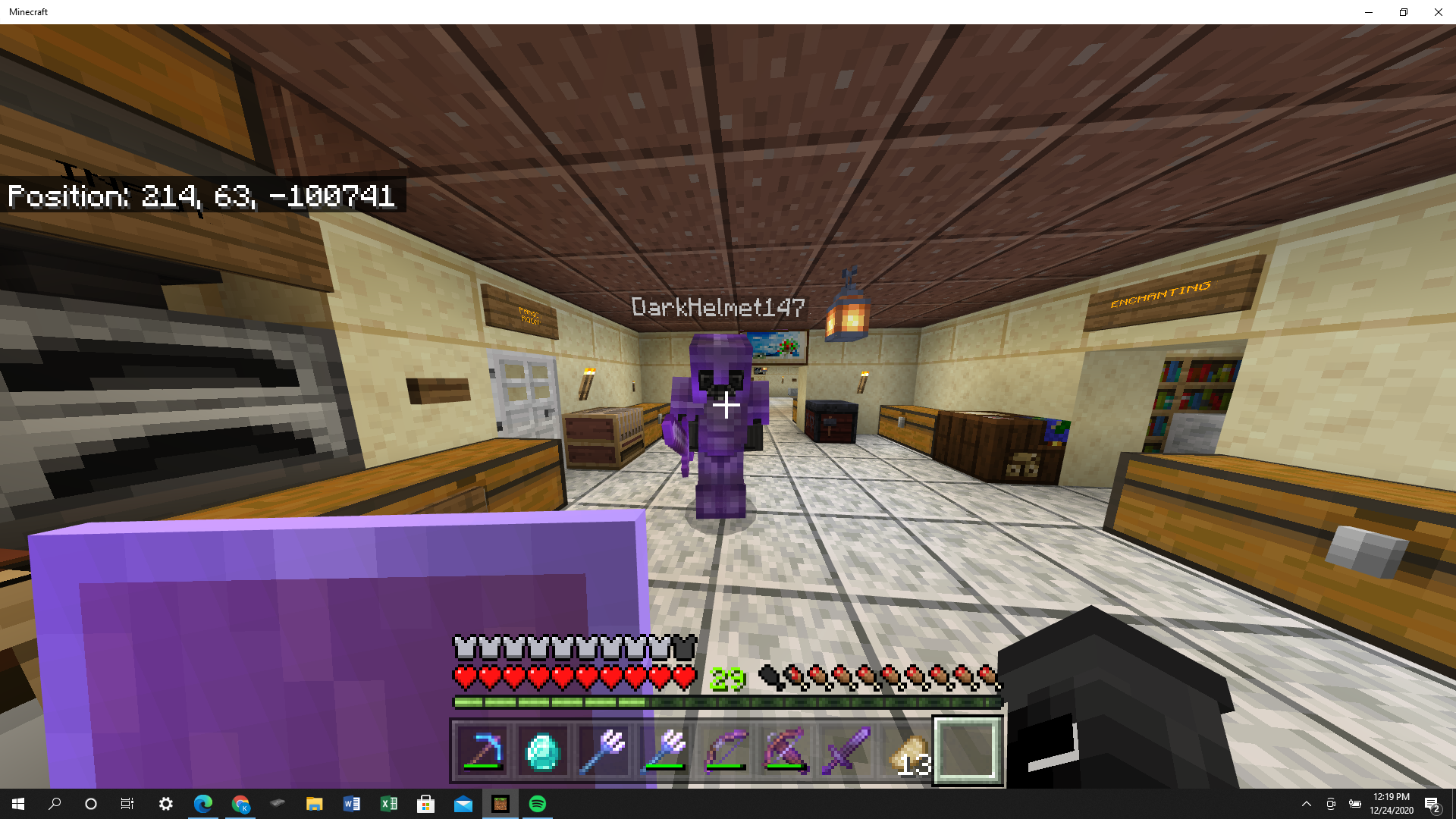 Minecraft screenshot