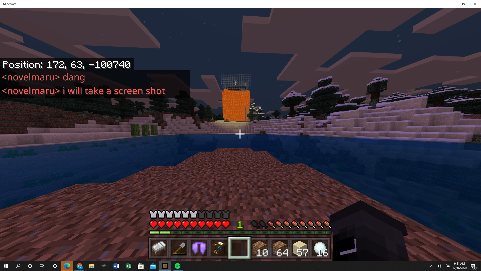 Minecraft screenshot