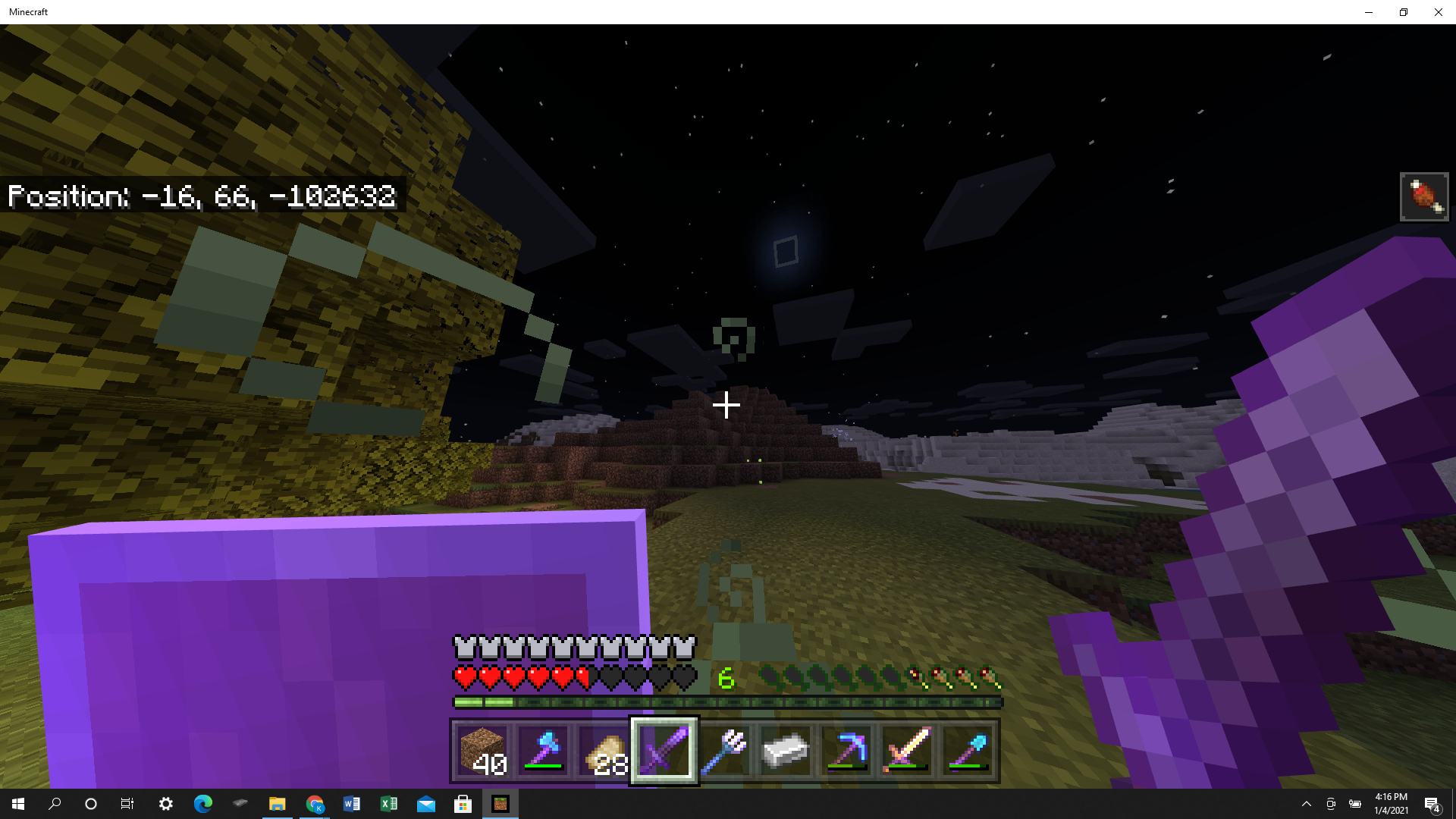 Minecraft screenshot