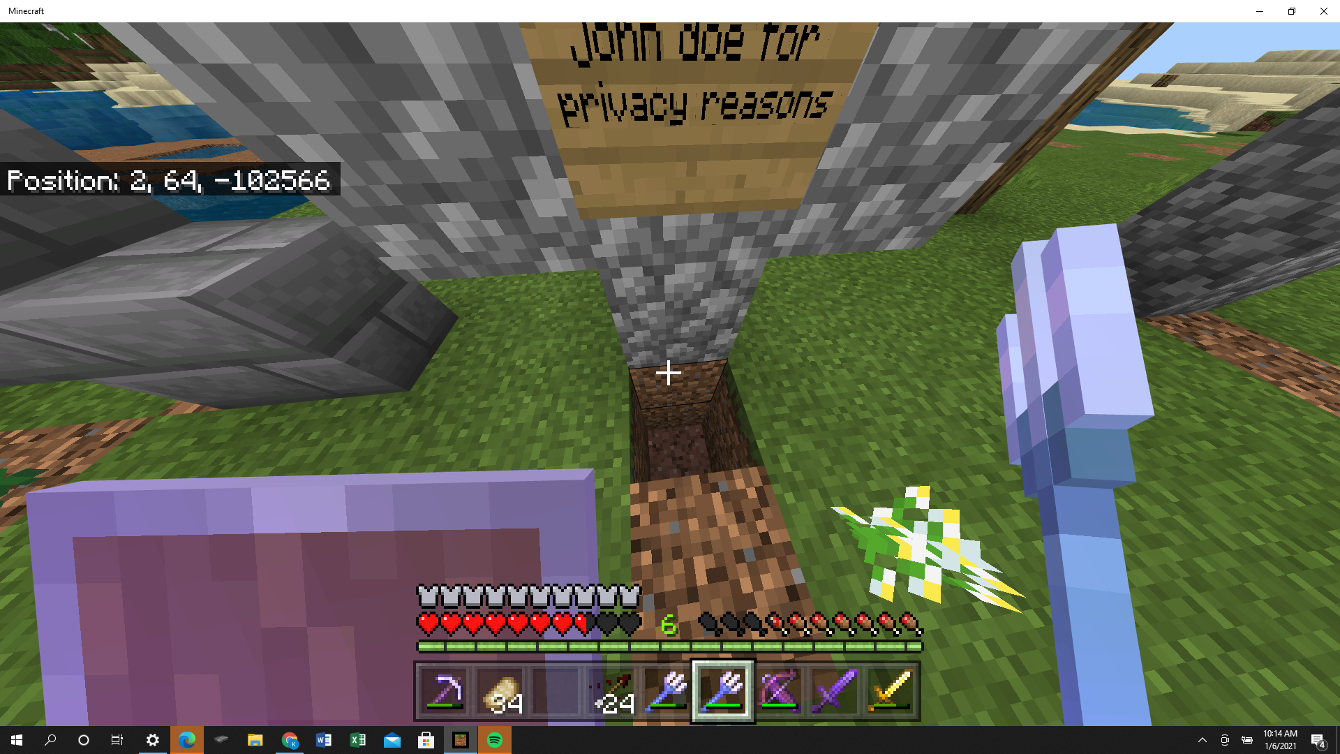 Minecraft screenshot