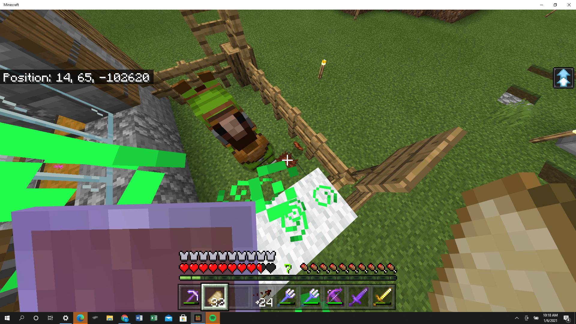 Minecraft screenshot